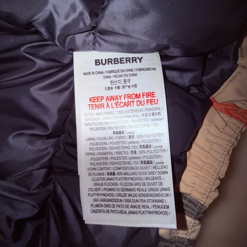 BURBERRY Girl's Mollie Vintage Check Jacket size 14